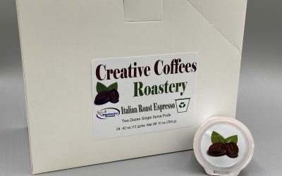 Italian Roast Espresso Single Serve Pods (24)
