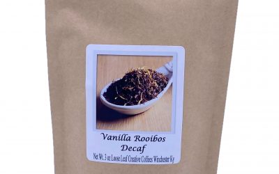Vanilla Rooibos Tea – Naturally Caffeine Free *contains: Almonds