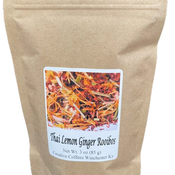 Lemon Ginger Rooibos Tea – Naturally Caffeine Free
