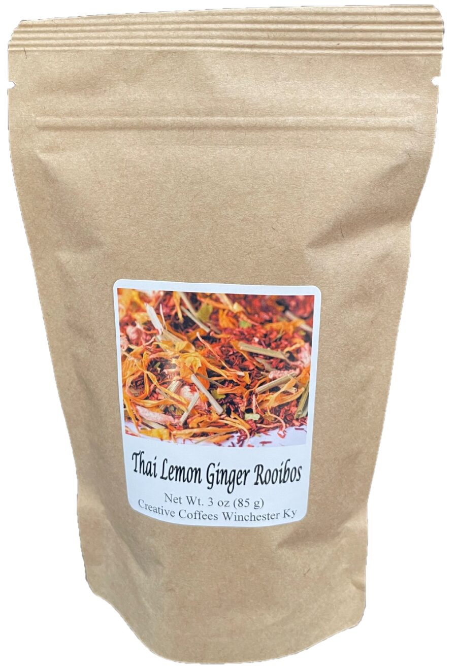 Lemon Ginger Rooibos Tea – Naturally Caffeine Free